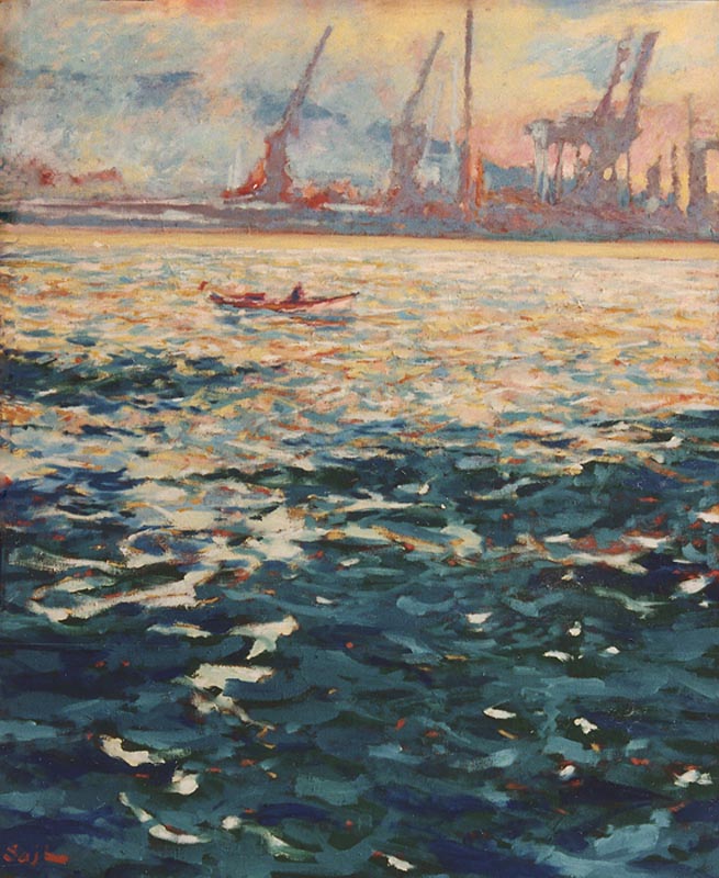 Kadikoy - oil on canvas - 24 X 30 inches - SOLD