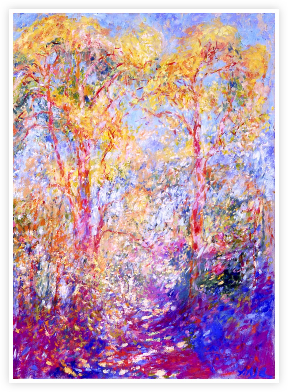 Yellow Trees - oil on canvas - 24inches X 30inches - SOLD